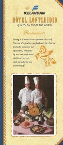 At Loftleiðir with Bjarni