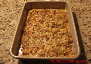 Gratinated pork chops