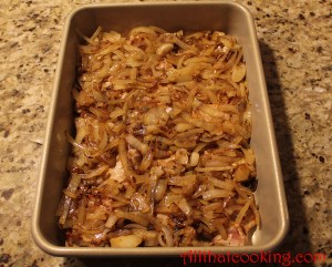 onions and pork