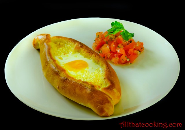 Cheese pie from Adjaran a